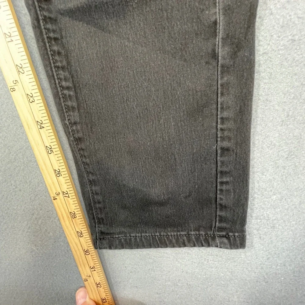 Levi's Black 513 Slim Straight Denim Jeans Mens 30x32